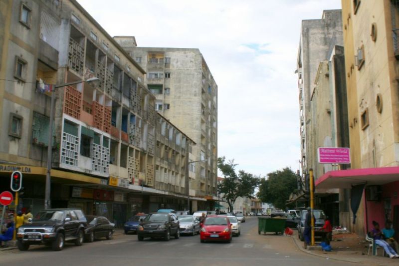 Maputo - dzielnica mieszkalna
